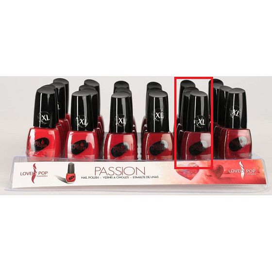 Lovely Pop Cosmetics Passion dlouhodržící lak na nechty č. 62 15 ml