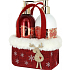 Vivian Gray Christmas Red tekuté mydlo 250 ml + mlieko na ruky 250 ml, kozmetická sada