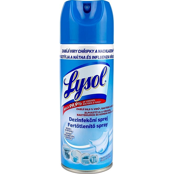 Lysol Svieža vôňa dezinfekcia v spreji na viac ako 100 povrchov, 400 ml