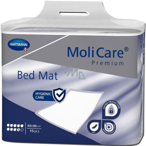 MoliCare Bed Mat 60 x 90 cm, 9 kvapiek podložky pre ochranu lôžka a posteľnej bielizne 15 kusov