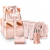 Grace Cole All Stacks Up sprchový gél 50 ml + telové mlieko 50 ml + krém na ruky a nechty 50 ml + kúpeľové perly 80 g + huba na telo, kozmetická sada