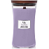 WoodWick Amethyst & Amber - Ametystová a jantárová vonná sviečka s dreveným knôtom a skleneným viečkom veľká 609,5 g