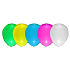 Balónik LED svietiaci mix farieb 30 cm 5 kusov