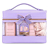 Baylis & Harding Jojobový a vanilkový sprchový krém 300 ml + telové mlieko 200 ml + sprchový gél 300 ml + telová hubka, kozmetická sada pre ženy
