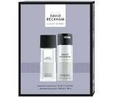 David Beckham Classic Homme parfumovaný dezodorant 75 ml + dezodorant v spreji 150 ml, kozmetická sada pre mužov