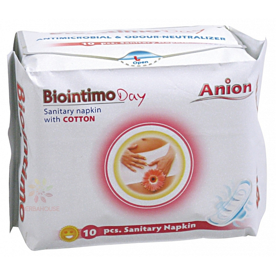 Biointimo Day Anion Denné hygienické vložky 10 ks