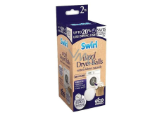 Swirl Wool Balls ekologické loptičky do sušičky zo 100% vlny 2 kusy