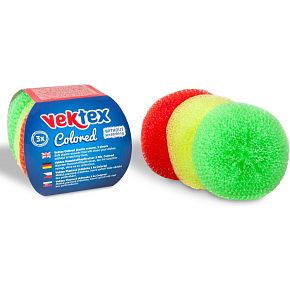 Vektex Plastová drátěnka Colored 3 ks