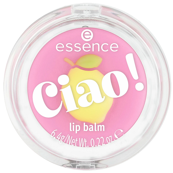 Essence Ciao! balzam na pery Lemonissima, 6,4 g