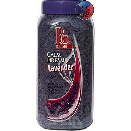 Bohemia Gifts Spa Lavender relaxačná soľ do kúpeľa 900 g