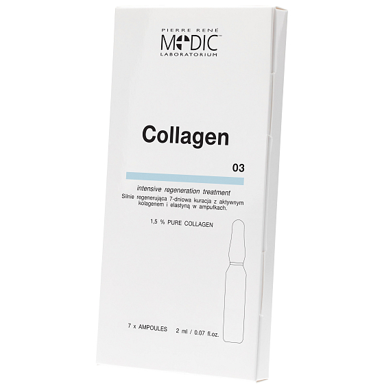 Pierre René Medic Collagen regeneračná kúra v ampulkách 7 x 2 ml