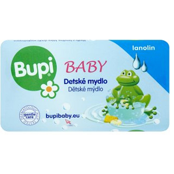 Bupi Baby Lanolín toaletné mydlo pre deti 100 g