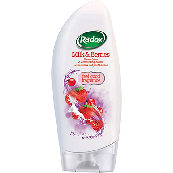 Radox Milk & Berries sprchový gél 250 ml