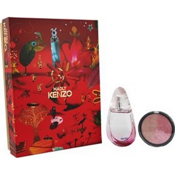 Kenzo Madly Kenzo! toaletná voda pre ženy 50 ml + slnečné púder 10 g, darčeková sada
