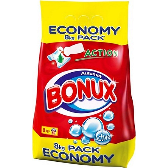Bonux Automat Active prací prášok 8 kg