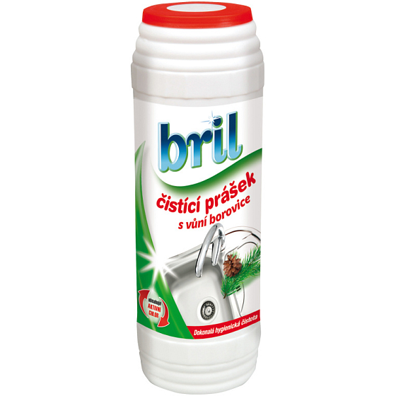 Bril s vôňou borovice čistiaci prášok 450 g