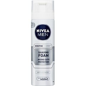Nivea Men pena na holenie Sensitive Recovery, 200 ml Nivea Men pena na holenie Sensitive Recovery, 200 ml