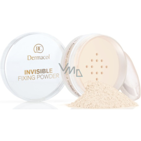 Dermacol Invisible Fixing Powder transparentný fixačný púder White 13,5 g