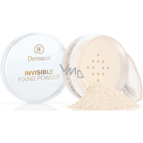Dermacol Invisible Fixing Powder transparentný fixačný púder White 13,5 g