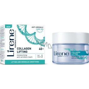 Lirene Collagen Lifting 40+ hydratačný protivráskový krém s prírodným kolagénom 50 ml