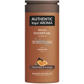 Authentic Toya Aróma Chocolate & Orange aromatický sprchový gél 400 ml