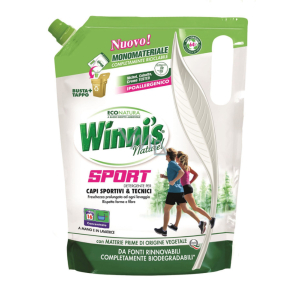 Winnis Eko Šport hypoalergénne prací gél pre športové a funkčné odevy 16 dávok 800 ml