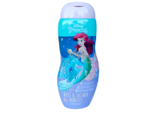 Disney Princess Little Mermaid - Malá morská víla sprchový gél + pena 400 ml