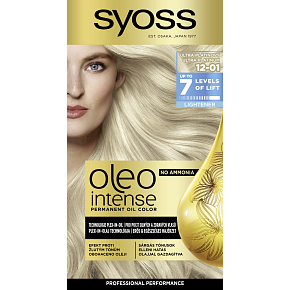 Syoss Oleo Intense olejová farba na vlasy 12-01 Ultra platinová