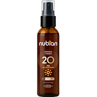 Nubian olej na opaľovanie v spreji SPF20, 200 ml