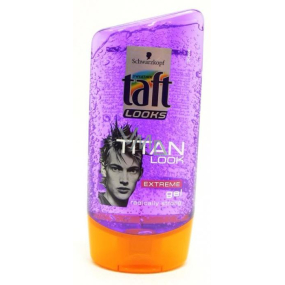 Taft Titan Looks Extreme drží za všetkých podmienok gél na vlasy 150 ml