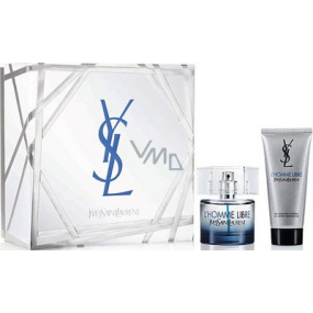 Yves Saint Laurent L Homme Libre toaletná voda 60 ml + sprchový gél 100 ml, darčeková sada