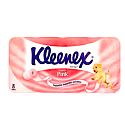 Kleenex Pink toaletný papier 2 vrstvový 8 roliek ružový 180 útržkov