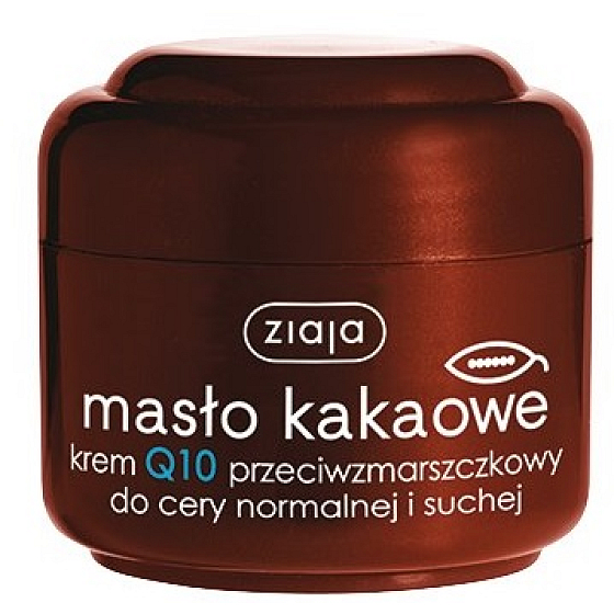 Ziaja Kakaové maslo Q10 protivráskový krém normálna a suchá pleť 50 ml