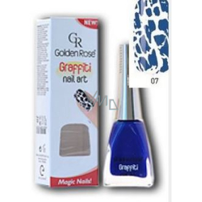 Golden Rose Graffiti Nail Art praskajúce lak na nechty odtieň 07 12 ml