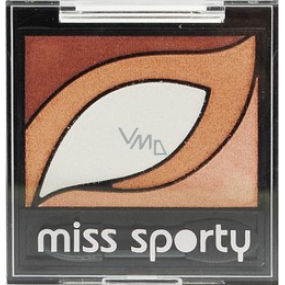 Miss Sporty Cat s Eyes Palette očné tiene 004 Mineral Earth 3,5 g