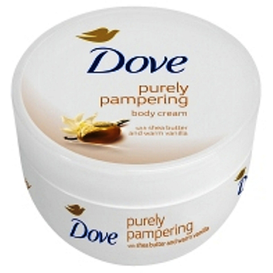 Dove Purely Pampering Bambucké maslo a Vanilka telový krém 300 ml