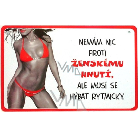 Nekupto Humor po Česku humorná ceduľka 15 x 10 cm 1 kus