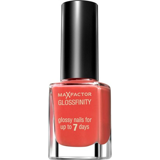 Max Factor Glossfinity lak na nechty 75 Flushed Rose 11 ml