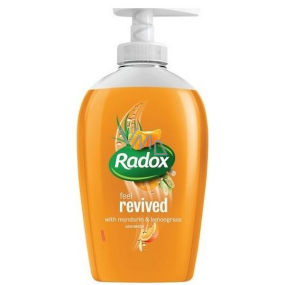 Radox Feel revived Mandarin & Lemongrass tekuté mydlo dávkovač 250 ml