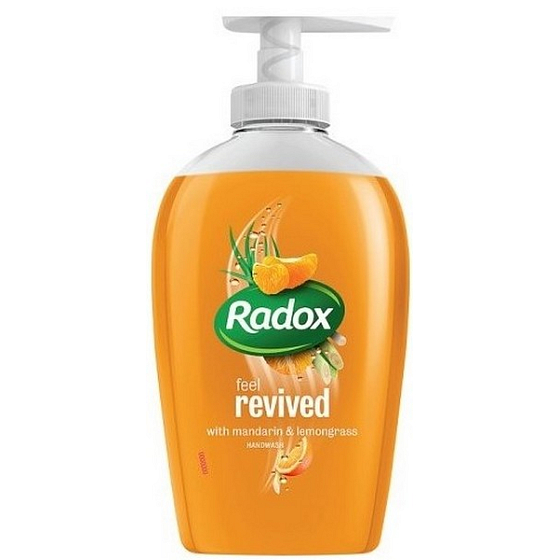Radox Feel revived Mandarin & Lemongrass tekuté mydlo dávkovač 250 ml
