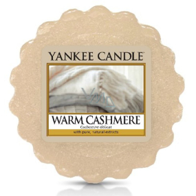 Yankee Candle Warm Cashmere - Hrejivý kašmír vonný vosk do aromalampy 22 g