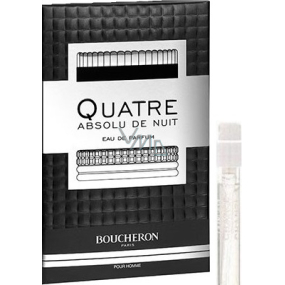 Boucheron Quatre Absolu de Nuit pour Homme toaletná voda pre mužov 2 ml s rozprašovačom, vialka