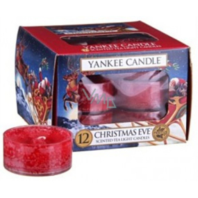 Yankee Candle Christmas Eve - Štedrý večer vonná čajová sviečka 12 x 9,8 g