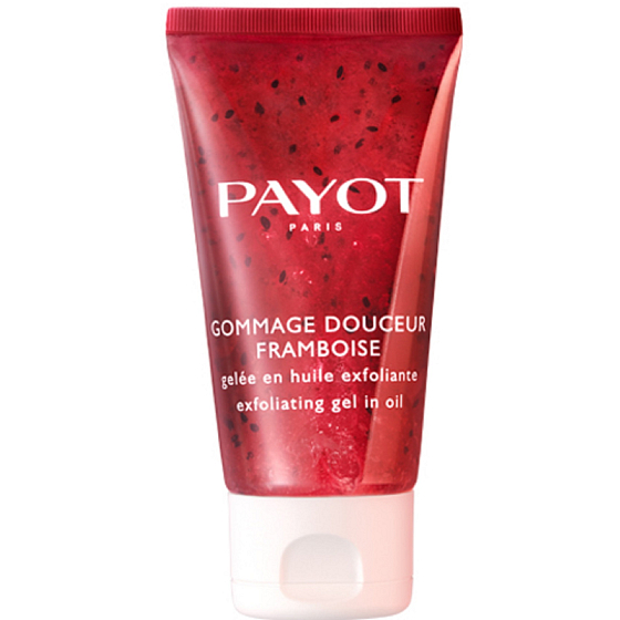 Payot Les Démaquillantes Gommage Douceur Framboise abrazívny olejový želé peeling 50 ml
