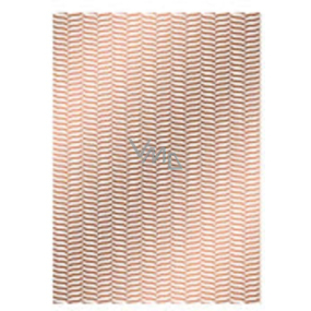 Ditipo Darčekový baliaci papier 70 x 200 cm Trendy colours bronzovo biely tmavšie