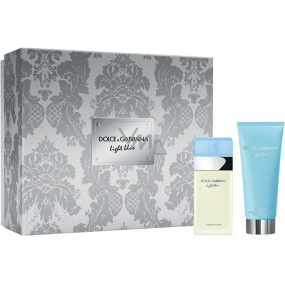 Dolce & Gabbana Light Blue toaletná voda pre ženy 25 ml + telový krém 50 ml, darčeková sada