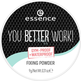 Essence You Better Work! fixačný púder 9 g