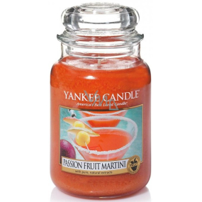 Yankee Candle Passion Fruit Martini - Tropický koktail s Martini vonná sviečka Classic veľká sklo 623 g