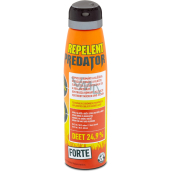 Predator Repelent Forte DEET 24,9% repelentný sprej odpudzuje komáre a kliešte 150 ml