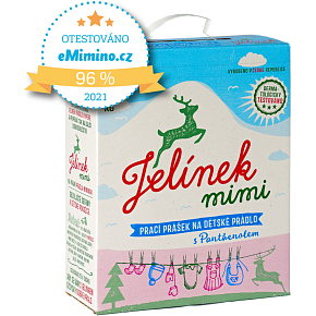 Jelínek mimi prací prášok pre bábätká, 60 prania, 3 kg
